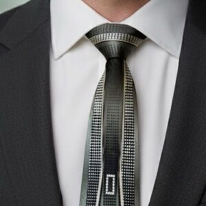 Puritan Black and Gray Tie